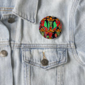 Cinco de Mayo Pepers Ronde Button 5,7 Cm (In situ)