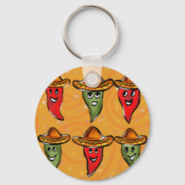 Cinco de Mayo Pepers Sleutelhanger
