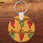 Cinco de Mayo Pepers Sleutelhanger (Voorkant)