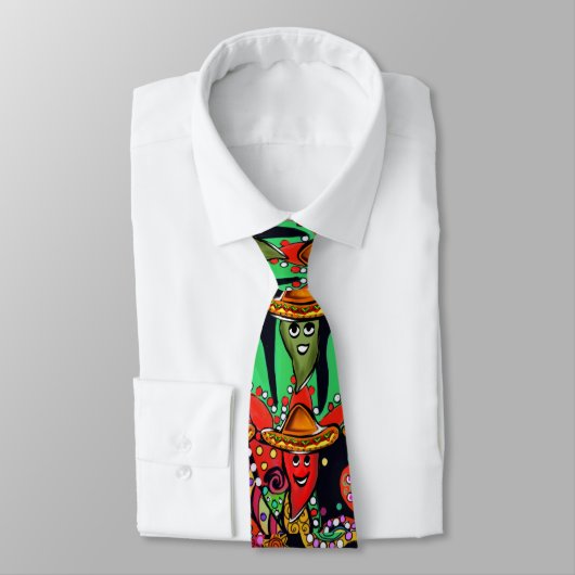 Cinco de Mayo Pepers Stropdas (Gebonden)