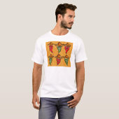 Cinco de Mayo Pepers T-shirt (Voorkant volledig)