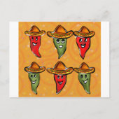 Cinco de Mayo Peppers Briefkaart (Voorkant)