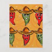 Cinco de Mayo Peppers Briefkaart (Voorkant)