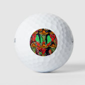 Cinco de Mayo Peppers Golfballen (Voorkant)
