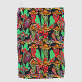 Cinco de Mayo Peppers Golfhanddoek (Voorkant)