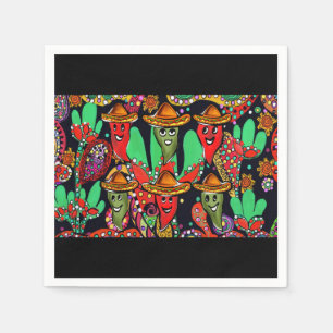 Cinco de Mayo Peppers Servet