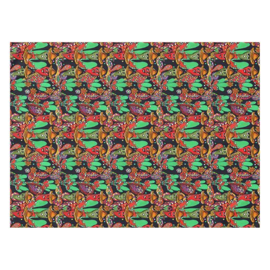 Cinco de Mayo Peppers Tafelkleed (Voorkant (Horizontaal))