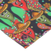 Cinco de Mayo Peppers Tafelkleed (Gekanteld)