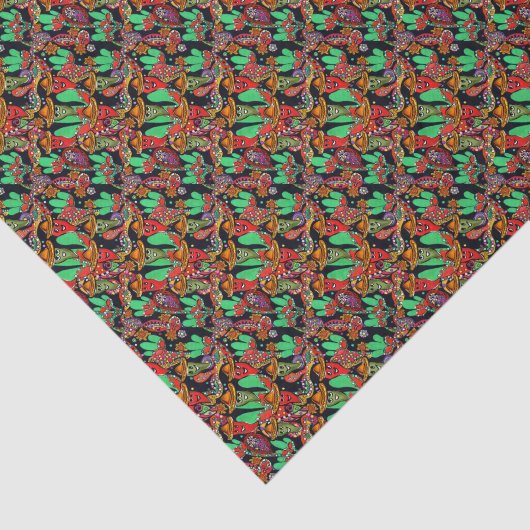 Cinco de Mayo Peppers Tissuepapier (Detail)