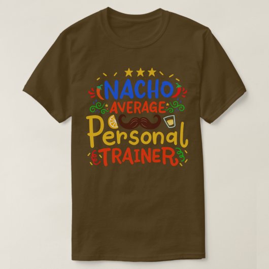 Cinco de Mayo Personal Trainer T-shirt (Design voorkant)