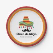 Cinco de Mayo Personalized Papieren Bordje (Voorkant)