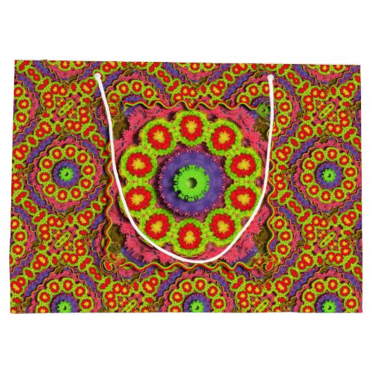 Cinco De Mayo Pinata Abstract Large Cadeautasje (Achterkant)