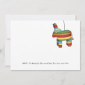 Cinco de Mayo Pinata Fiesta Party Kaart (Achterkant)