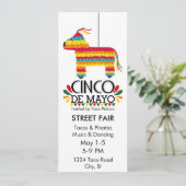 Cinco de Mayo Pinata Party Kaart (Staand voorkant)