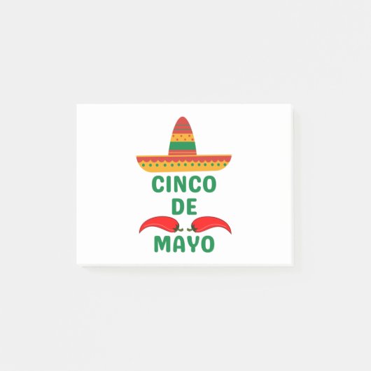 Cinco De Mayo Post-it® Notes (Voorkant)