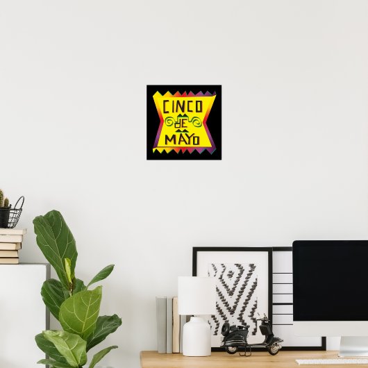 Cinco De Mayo Poster (Thuiskantoor)