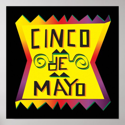 Cinco De Mayo Poster (Voorkant)