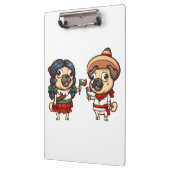 Cinco De Mayo Pugs Klembord (Links)