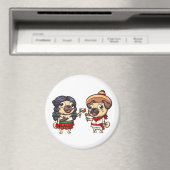 Cinco De Mayo Pugs Magneet (Insitu (Vaatwasser))