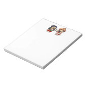 Cinco De Mayo Pugs Notitieblok (Linkerzijde)
