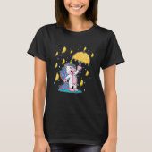 Cinco De Mayo Raining Tacos Unicorn Umbrella T-shirt (Voorkant)
