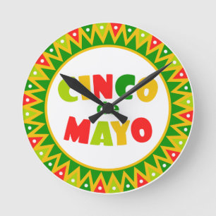 Cinco de Mayo Ronde Klok