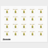 Cinco De Mayo Ronde Sticker (Vel)
