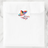 Cinco de Mayo Ronde Sticker (Tas)