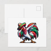 Cinco de Mayo Rooster Briefkaart (Voorkant / Achterkant)