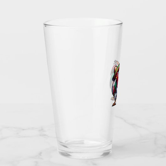 Cinco de Mayo Rooster Glas (Rechts)