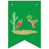 Cinco de Mayo runing habanero bunting flag banner (Tweede vlag)