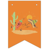 Cinco de Mayo runing habanero bunting flag banner (Eerste vlag)