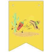 Cinco de Mayo runing habanero bunting flag banner (Derde vlag)