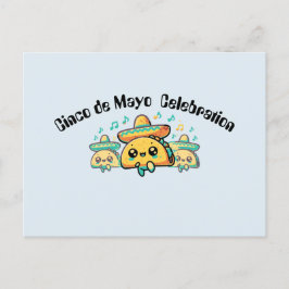 Cinco de Mayo Salsa Tacos Briefkaart