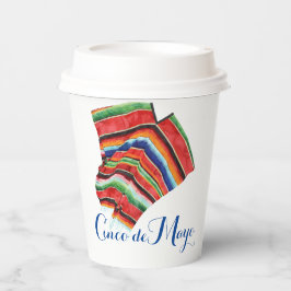 Cinco de Mayo Sarape 8oz papieren bekertje Bekers