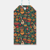 Cinco De Mayo- Schattige Kat Dank je Cadeaulabel (Achterkant)