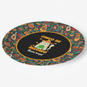 Cinco De Mayo- Schattigee kat Papieren Bordje (Gekanteld)