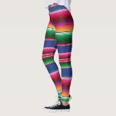 Cinco de Mayo Serape Blanket Pattern Leggings (Links)
