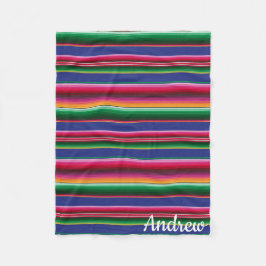 Cinco de Mayo Serape Lap Blanket voor rolstoel Fleece Deken