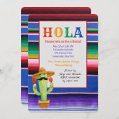 Cinco de Mayo Serepa Uitnodiging (Voorkant / Achterkant)