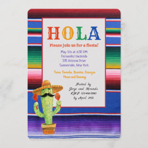Cinco de Mayo Serepa Uitnodiging