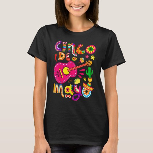 Cinco De Mayo Shirt Mexican Fiesta 5 De Mayo Women (Voorkant)
