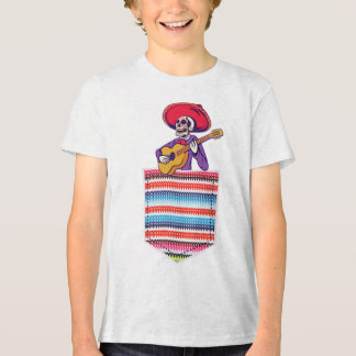Cinco de Mayo Shirt Mexican Fiesta Calaca Pocket B