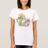 Cinco de Mayo Singing Cactus en Pepper Mariachis T-shirt (Voorkant)