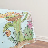 Cinco de Mayo Singing Cactus en Pepper Mariachis Tafelkleed (Voorbeeld)