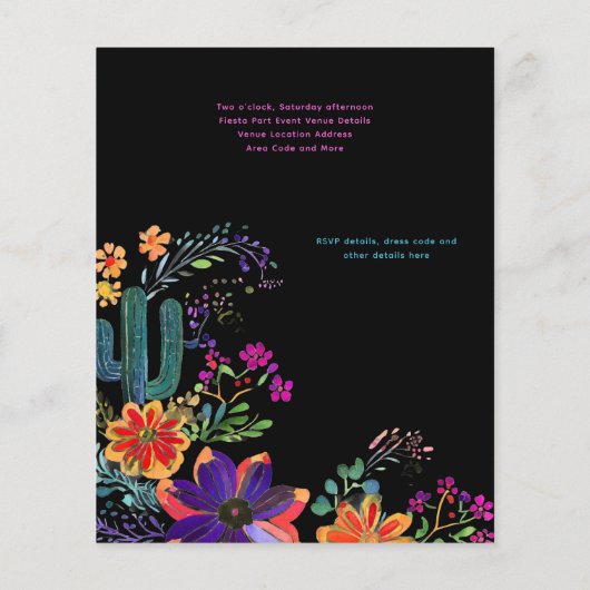 Cinco De Mayo Sipper en Salsa Grappige Kat FIESTA  (Achterkant)