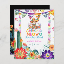 Cinco De Mayo Sipper en Salsa Grappige Kat FIESTA 