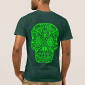 Cinco de Mayo Skull #9 T-shirt (Achterkant)