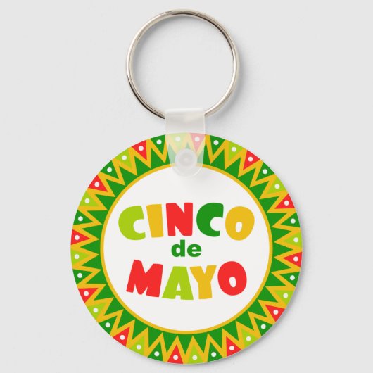Cinco de Mayo Sleutelhanger (Voorkant)