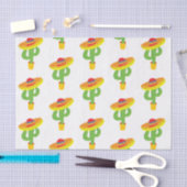 Cinco de Mayo Sombrero Cactus Mexican Fiesta Tissuepapier (Craft)